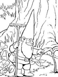 David the Gnome 6 coloring page