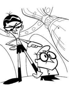 Dexter’s Laboratory 15 coloring page