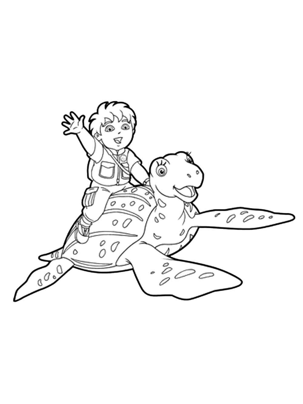 Diego 17 coloring page