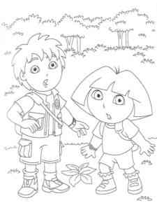 Diego 19 coloring page