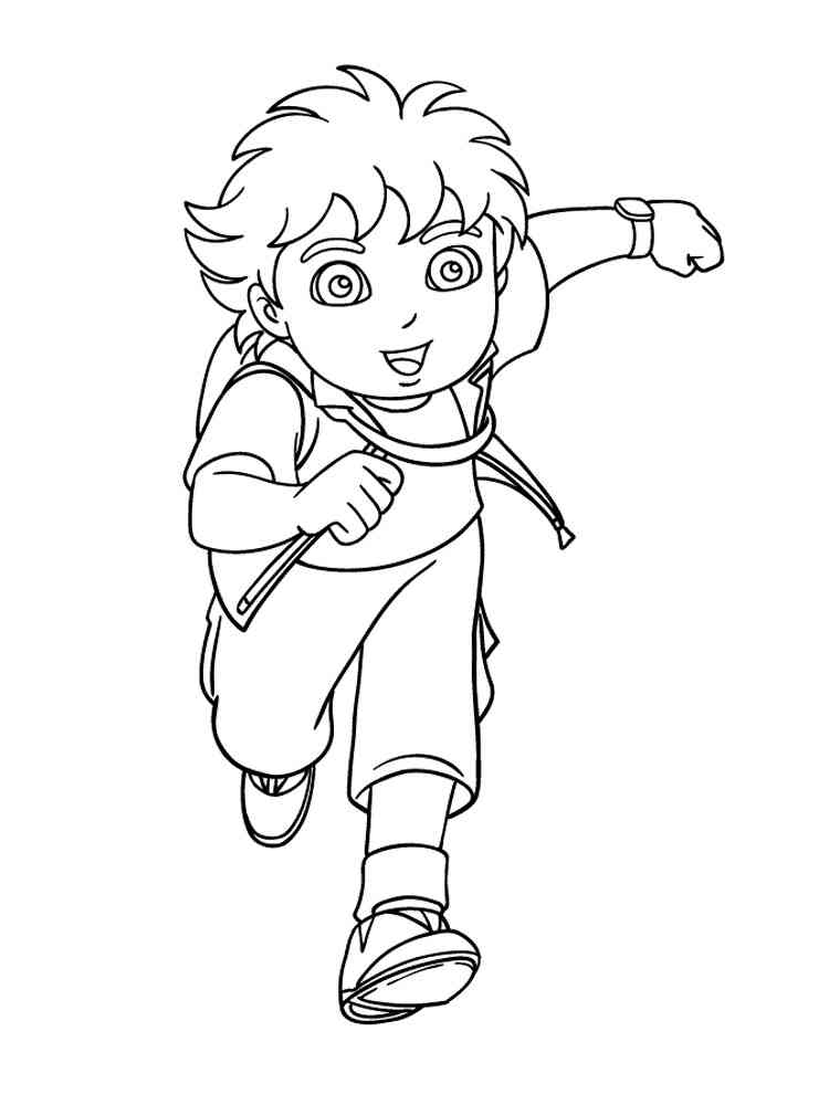 Diego 2 coloring page