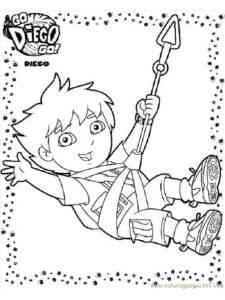 Diego 28 coloring page