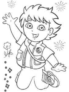 Diego 29 coloring page