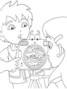 Diego 30 coloring page
