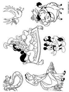 Disney 107 coloring page