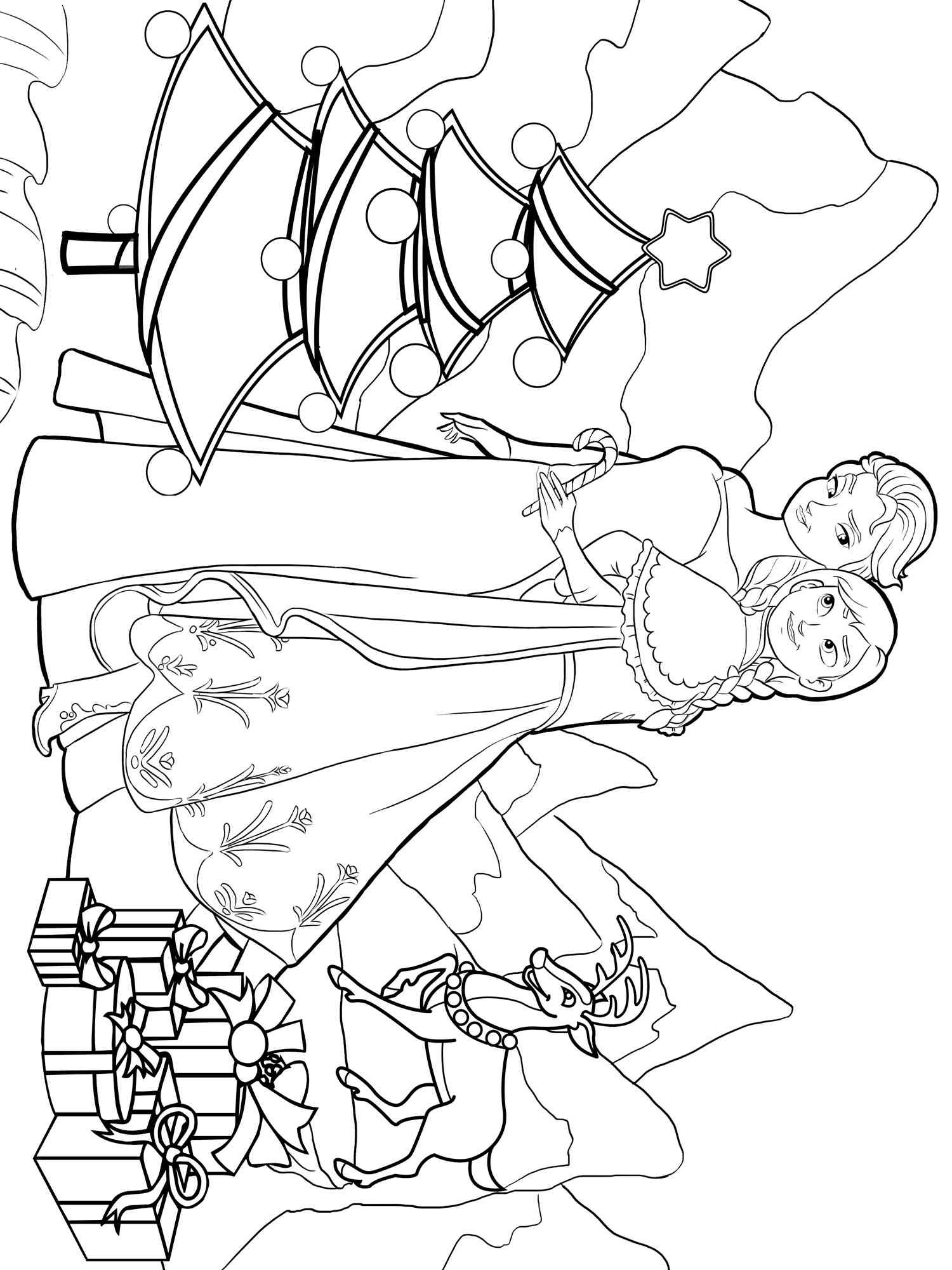 Disney Christmas 15 coloring page
