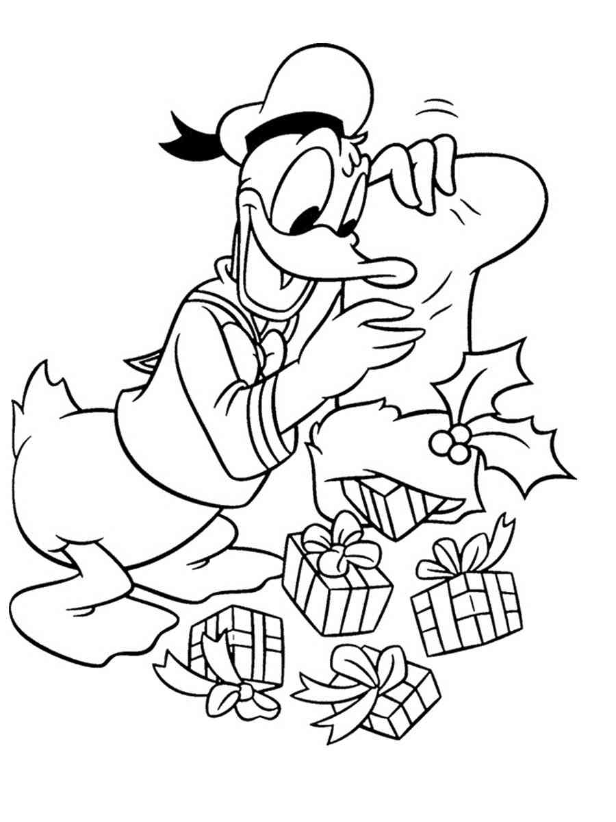 Disney Christmas 18 coloring page