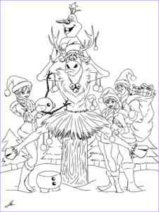 Disney Christmas 19 coloring page