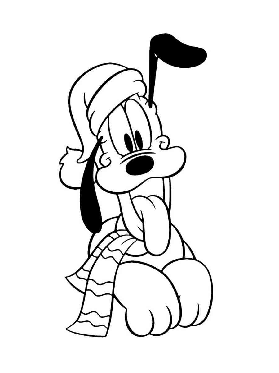 Disney Christmas 2 coloring page