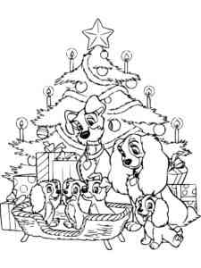 Disney Christmas 26 coloring page