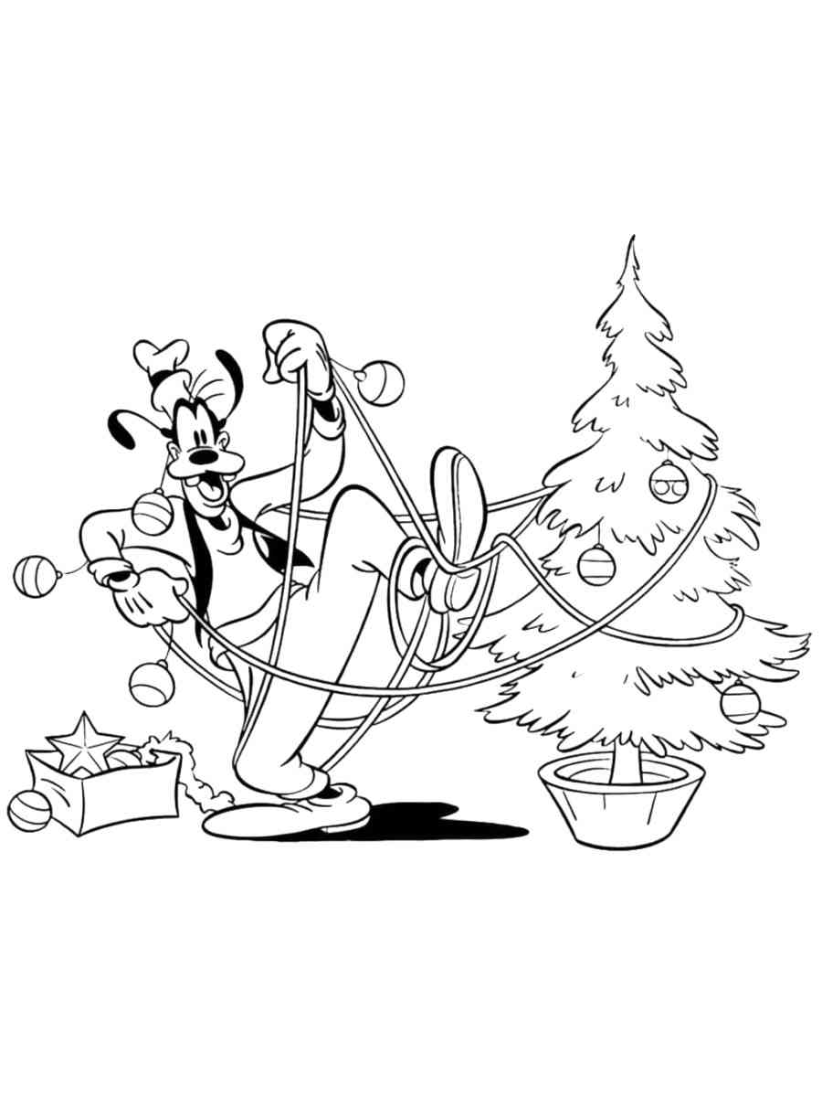 Disney Christmas 27 coloring page