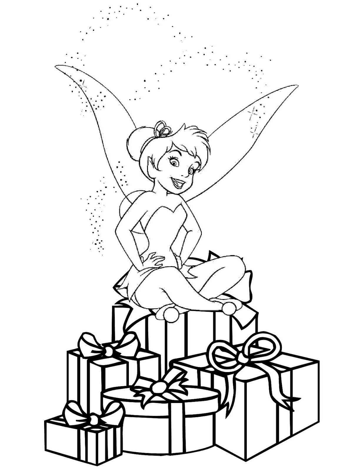 Disney Christmas 3 coloring page