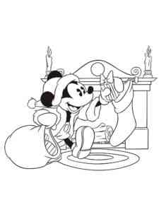Disney Christmas 39 coloring page