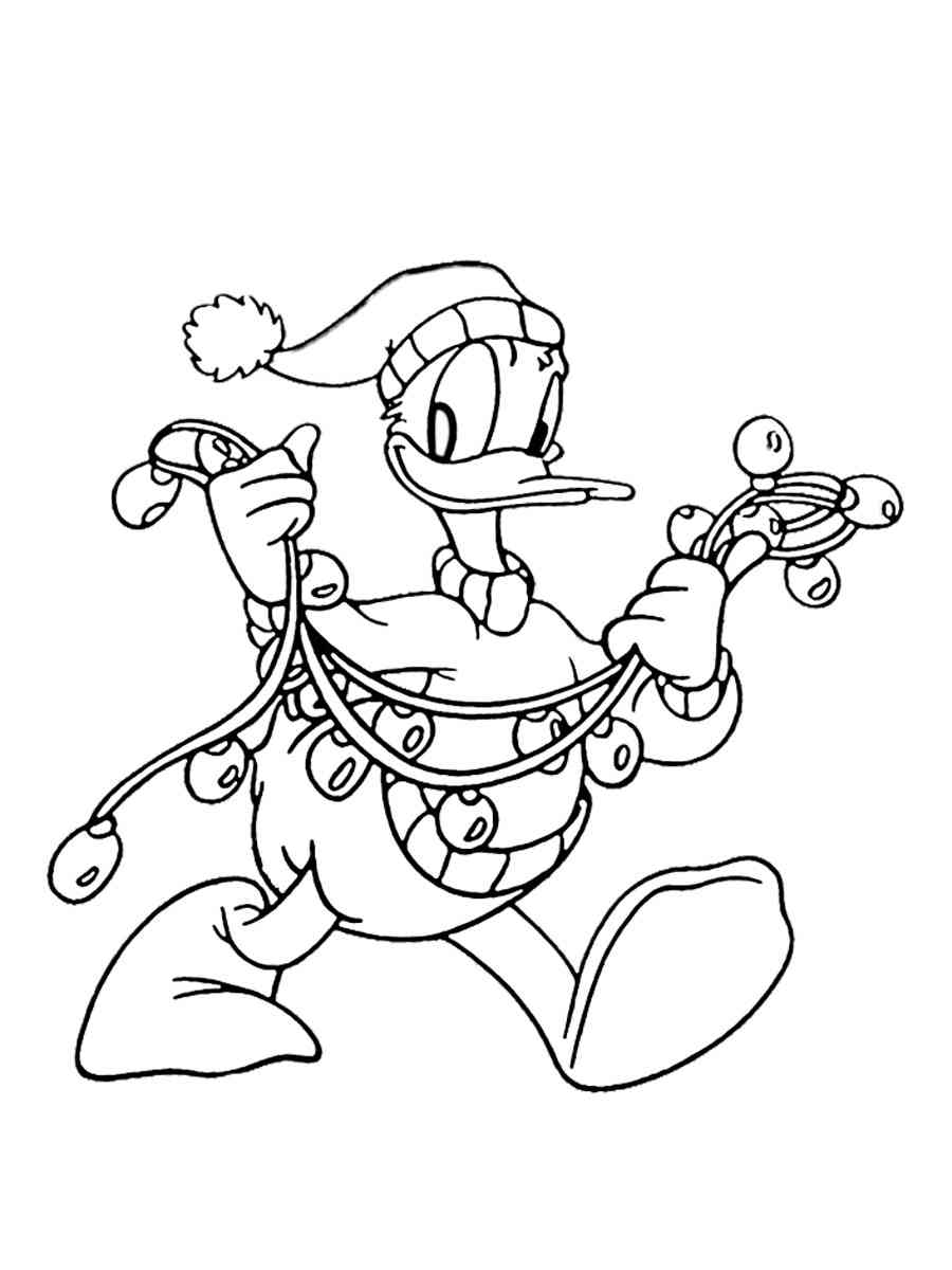 Disney Christmas 42 coloring page