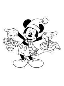 Disney Christmas 5 coloring page