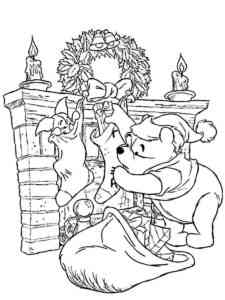 Disney Christmas 9 coloring page