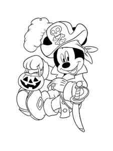 Disney Halloween 1 coloring page