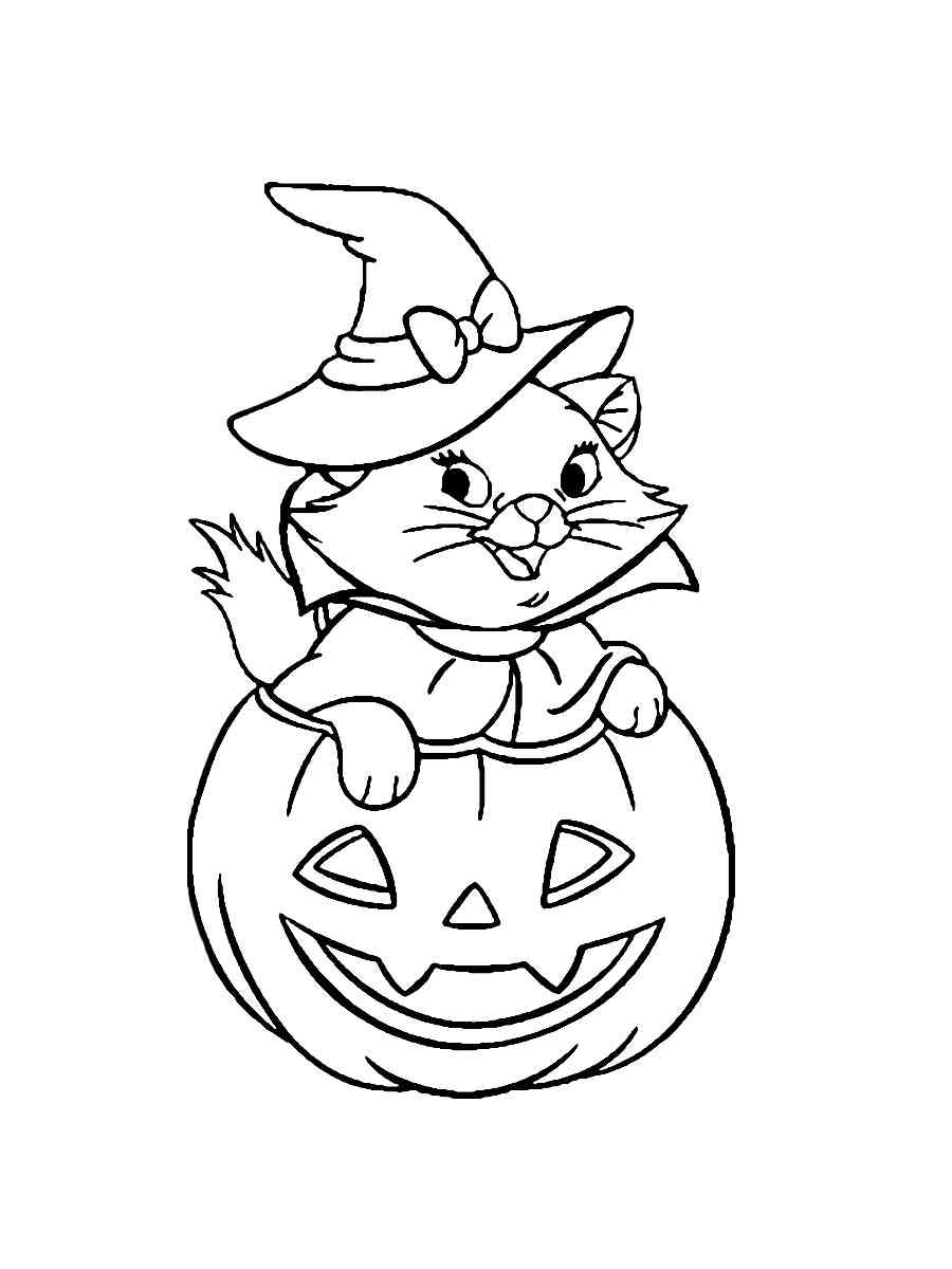 Disney Halloween 12 coloring page