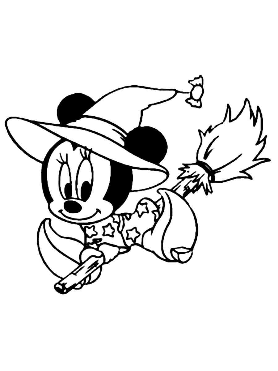 Disney Halloween 13 coloring page