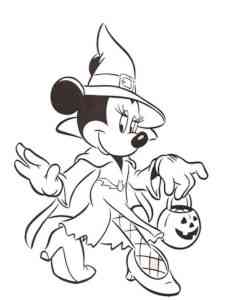 Disney Halloween 14 coloring page