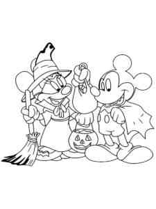 Disney Halloween 22 coloring page