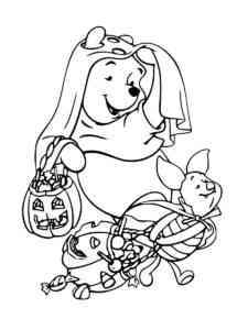 Disney Halloween 25 coloring page