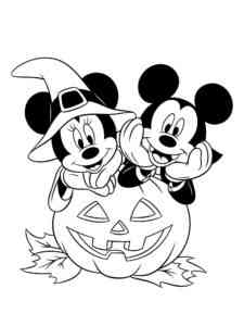 Disney Halloween 26 coloring page