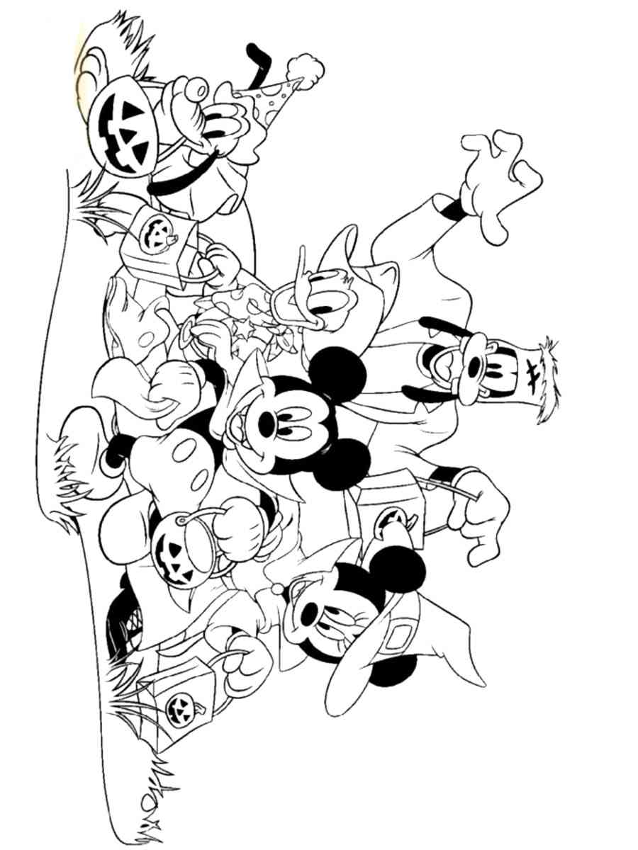 Disney Halloween 27 coloring page
