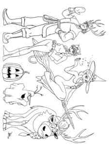 Disney Halloween 31 coloring page