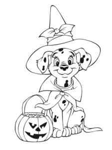 Disney Halloween 4 coloring page