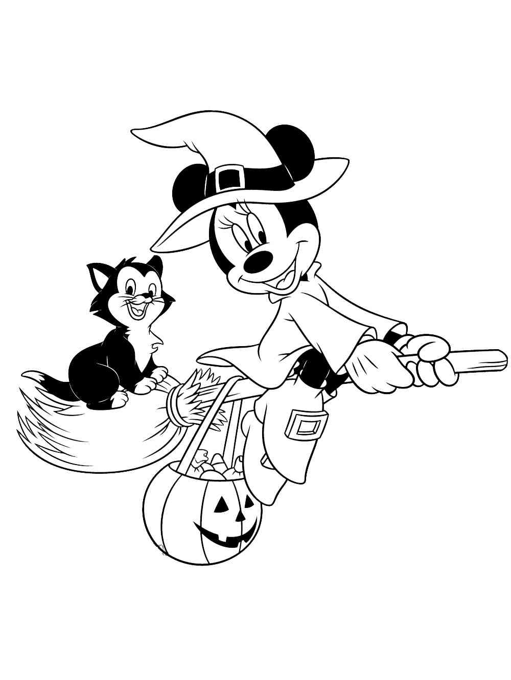 Disney Halloween 5 coloring page