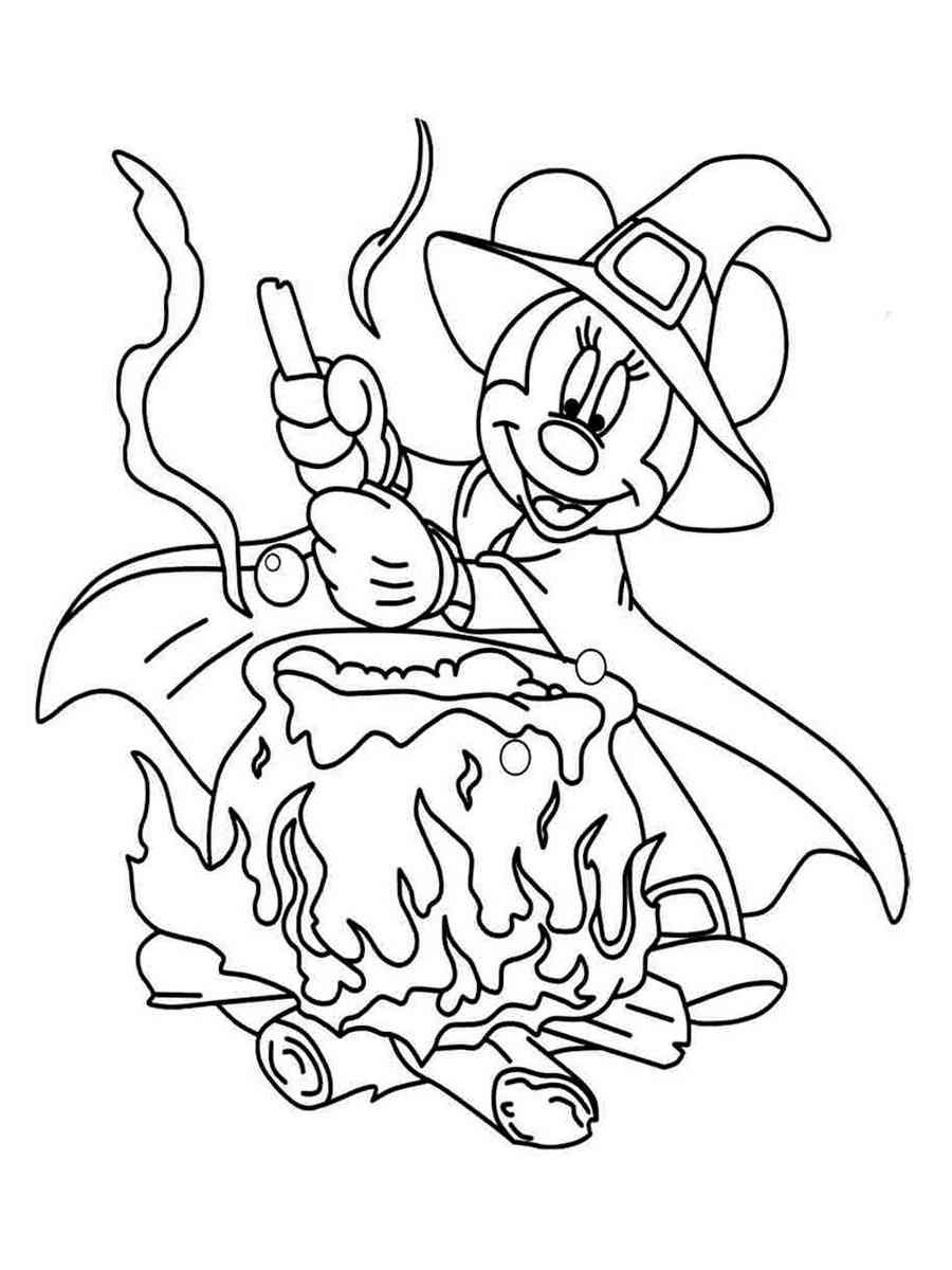 Disney Halloween 6 coloring page