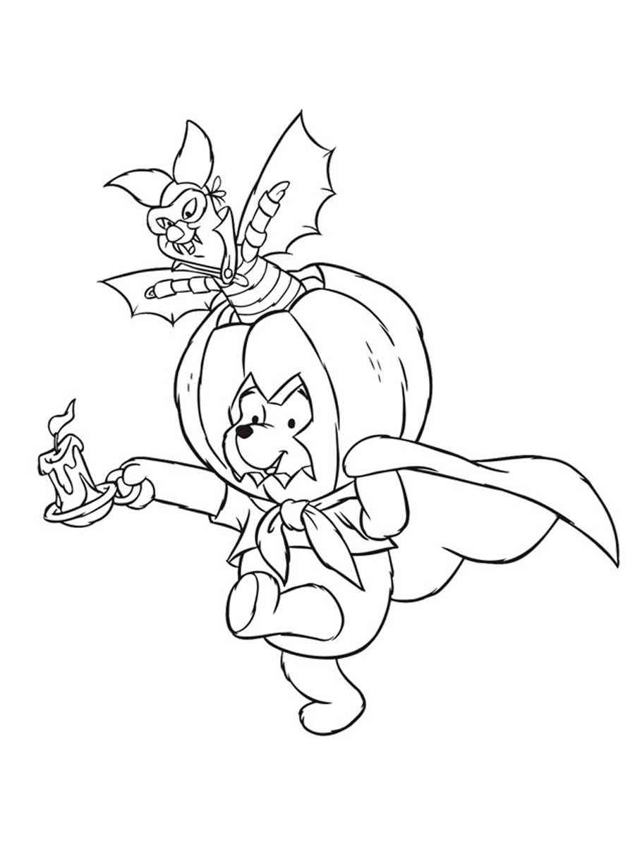 Disney Halloween 9 coloring page