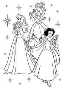Disney Princess 19 coloring page