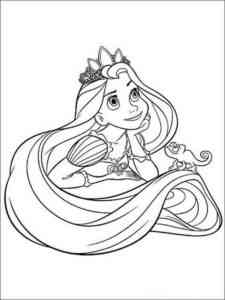 Disney Princess 3 coloring page