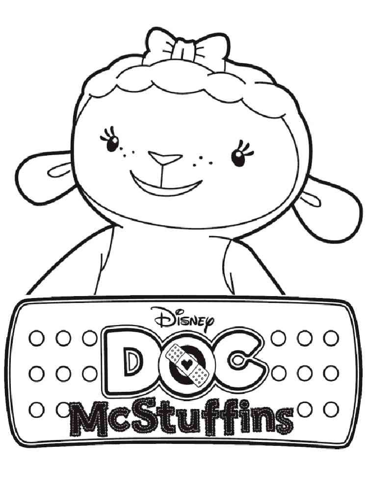 Doc McStunffins 11 coloring page