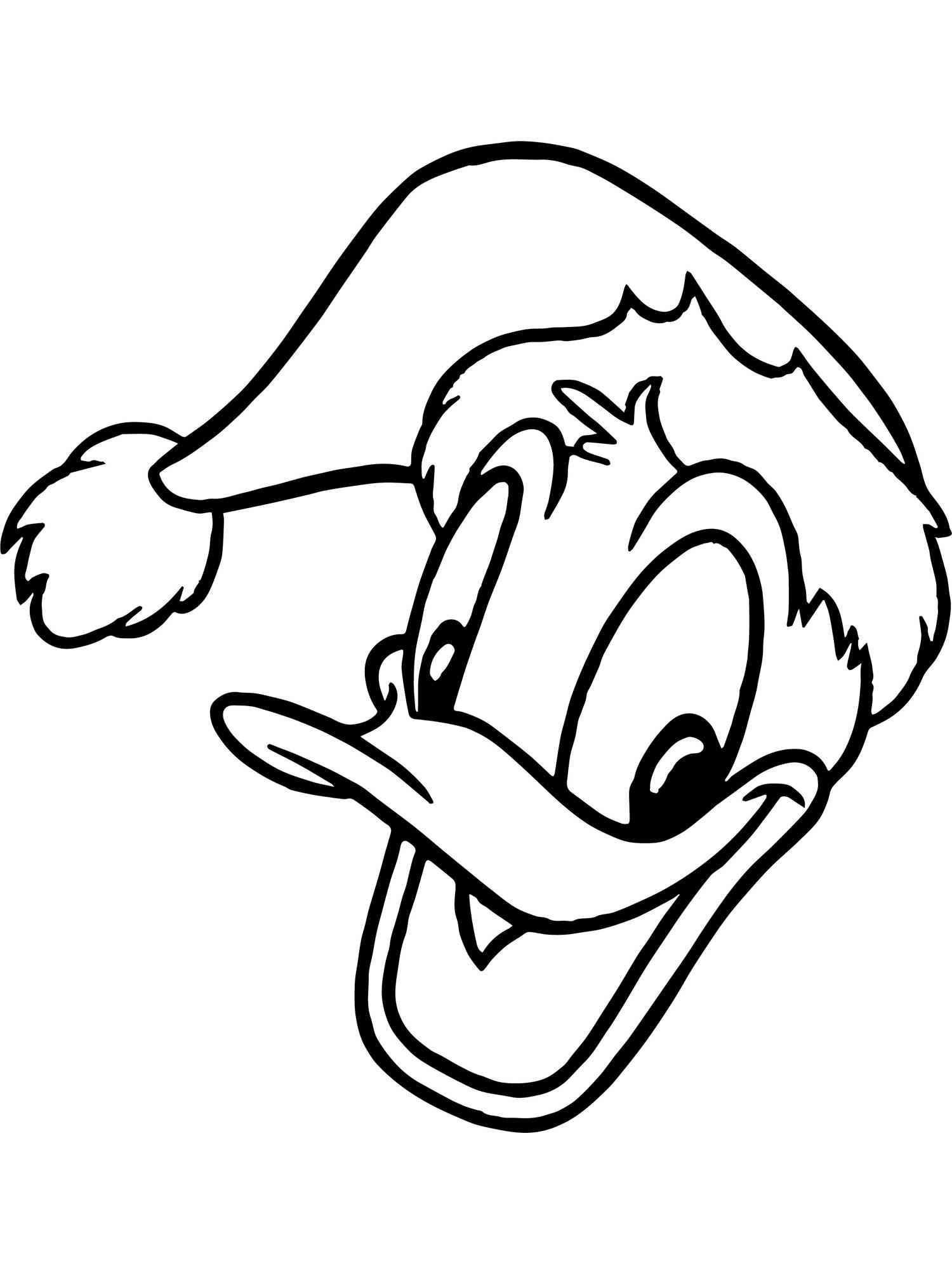 Donald Duck 11 coloring page