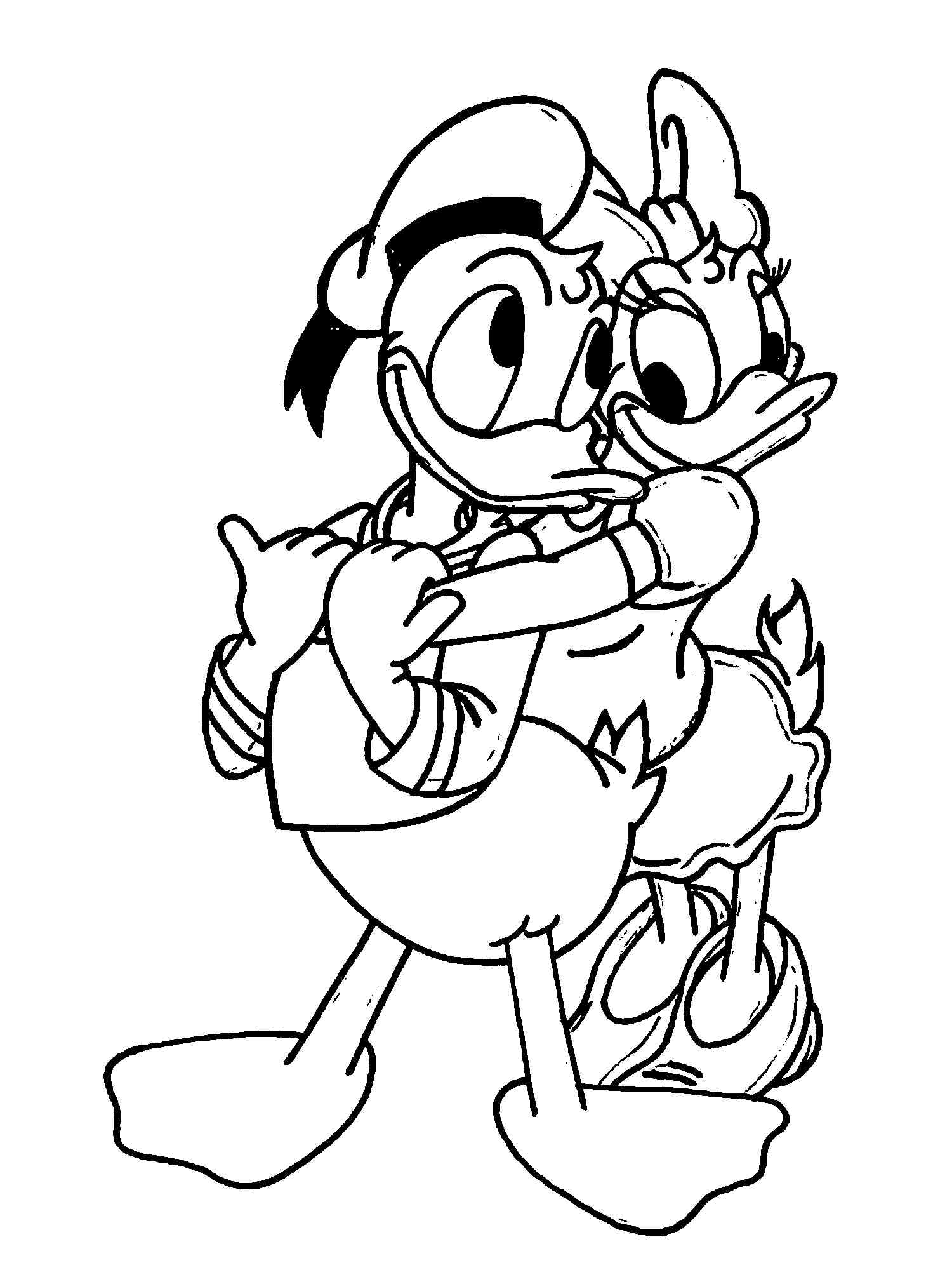 Donald Duck 14 coloring page