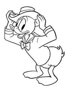 Donald Duck 15 coloring page