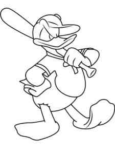 Donald Duck 17 coloring page