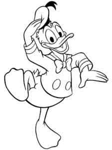 Donald Duck 19 coloring page