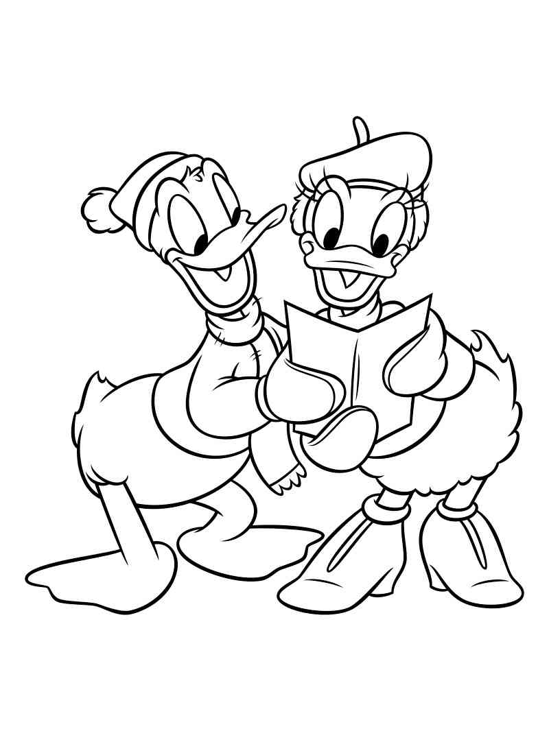 Donald Duck 22 coloring page