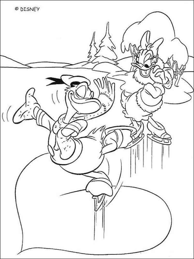 Donald Duck 23 coloring page