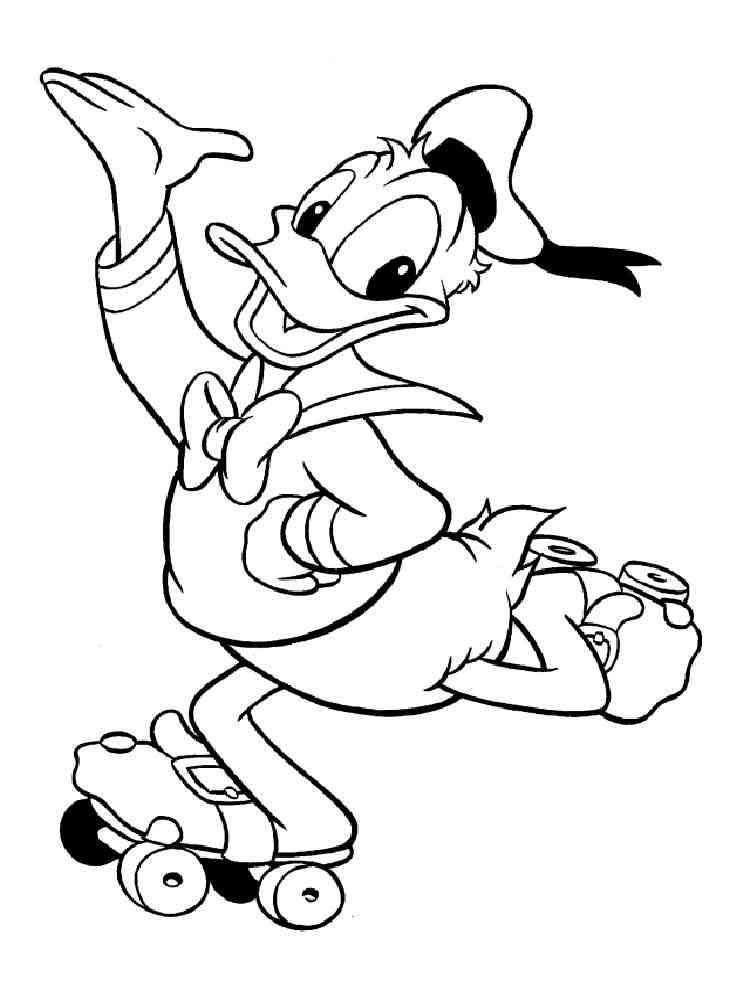 Donald Duck 24 coloring page