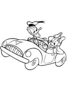 Donald Duck 27 coloring page