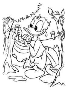 Donald Duck 28 coloring page