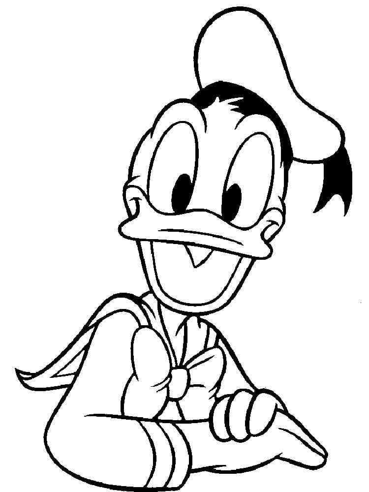 Donald Duck 30 coloring page