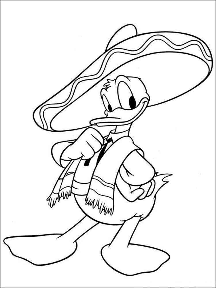 Donald Duck 31 coloring page