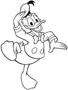 Donald Duck 35 coloring page
