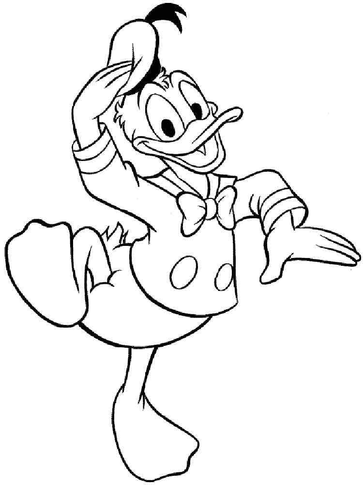 Donald Duck 35 coloring page
